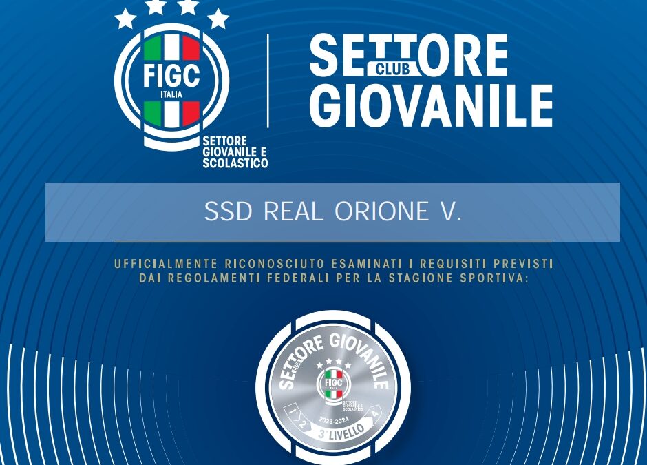 Real Orione V Scuola Calcio di Terzo Livello